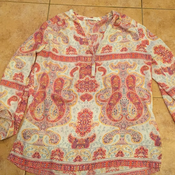 Violet & Claire Tops - Violet + Clair  paisley blouse